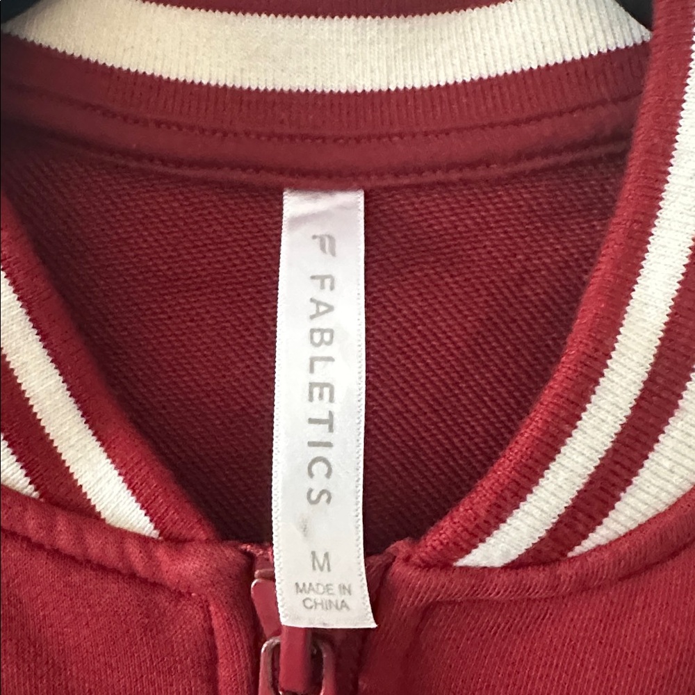 Fabletics Varsity-Style Bomber Jacket - Picture 2 of 4